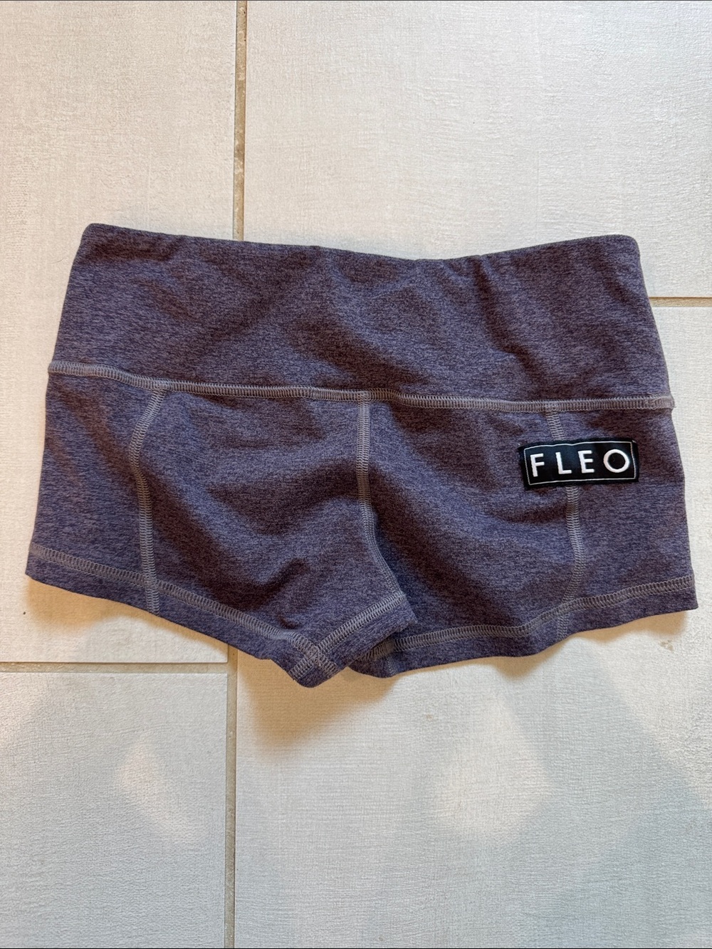 Fleo Deep Purple Women's Performance Bike Shorts